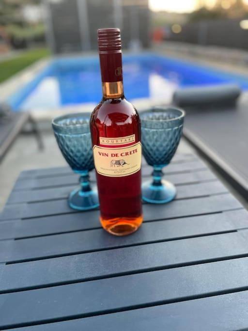 Villa Sheila With Private Pool Roumelí エクステリア 写真
